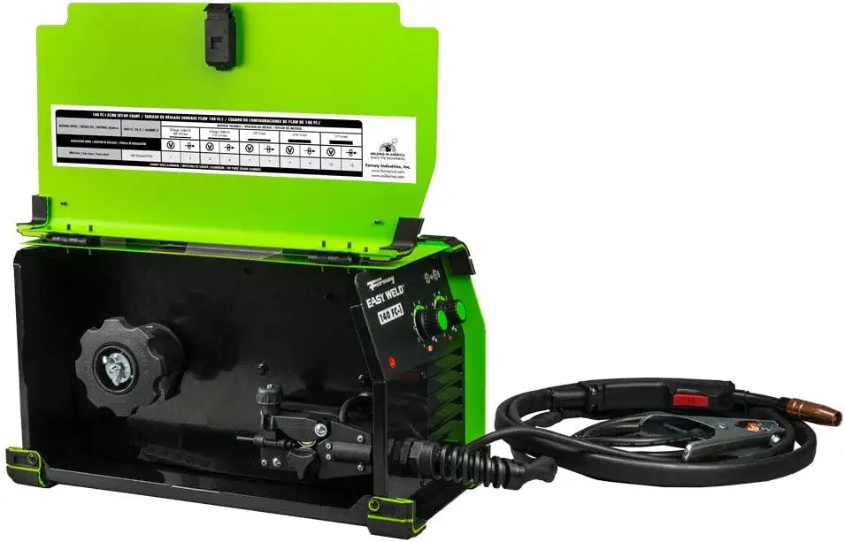 FORNEY Easy Weld 140 Amp 120-Volt Flux-Cored Wire Feed Welder MIG Welding Equipment (No Gas Needed)