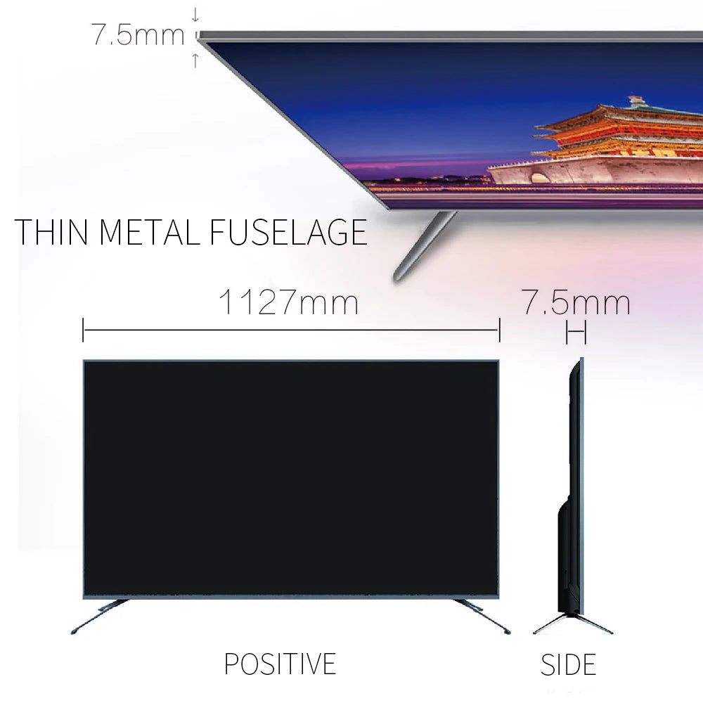 FY3D-V-50 LED glasses free 3d TV smart television naked eye monitor with high Resolution