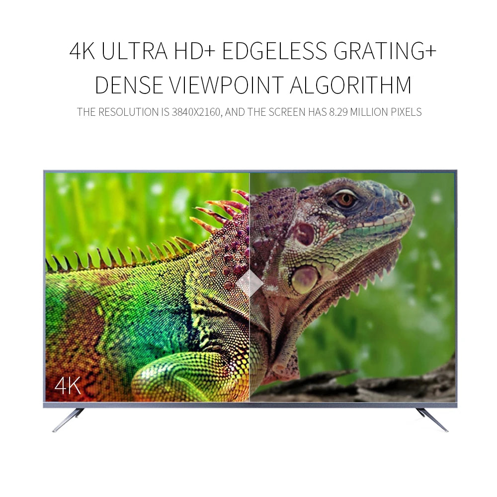 FY3D-V-50 LED glasses free 3d TV smart television naked eye monitor with high Resolution