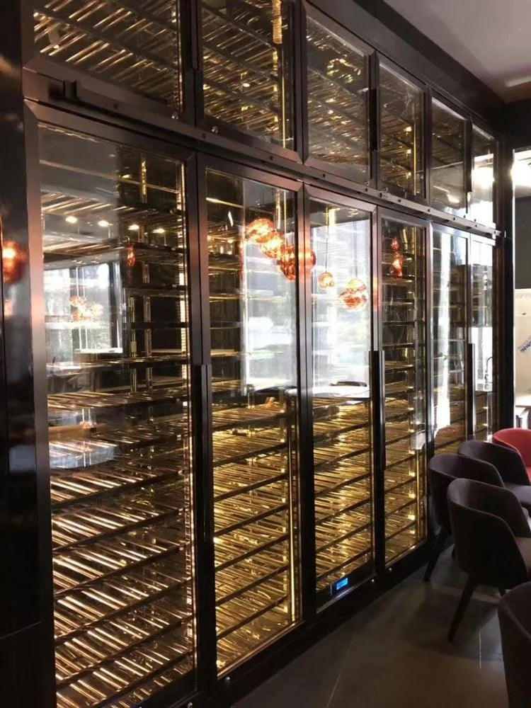 Factory Custom Compressor Wine Cooling Hotel Electrical Display Wine Chiller