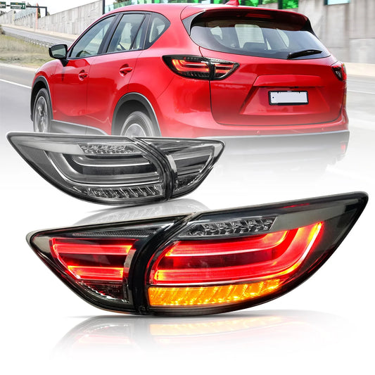 Factory For CX5 led rücklicht 2012-2018 geraucht farbe stecker und spielen mit rot parkplatz licht für Mazda CX5 rücklicht