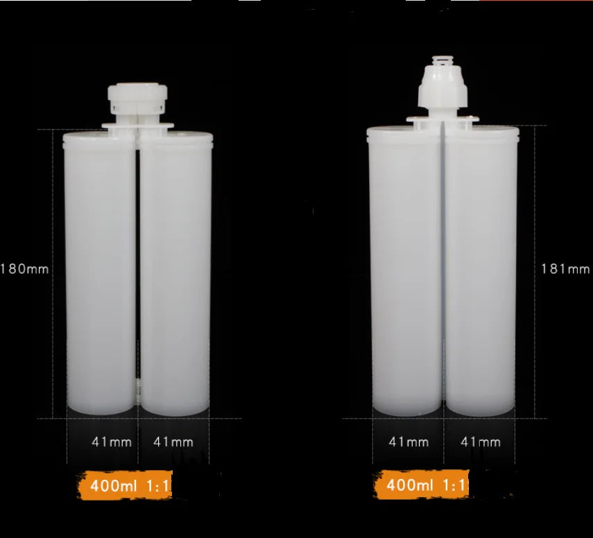 Factory  Price 400ml  600ml 1200ml 1500ml  1:1  450ml  900ml 2:1 Polyurethane Pneumatic Spray Gun for two component cartridge