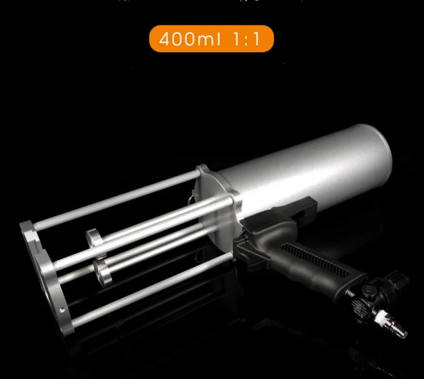 Factory  Price 400ml  600ml 1200ml 1500ml  1:1  450ml  900ml 2:1 Polyurethane Pneumatic Spray Gun for two component cartridge
