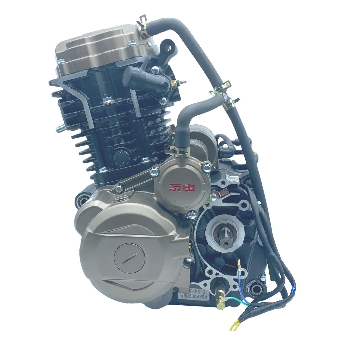Factory Selling Zongshen Motorcycle Engine CG250cc Gasoline Engine By Water Cooling Tricycle Engine