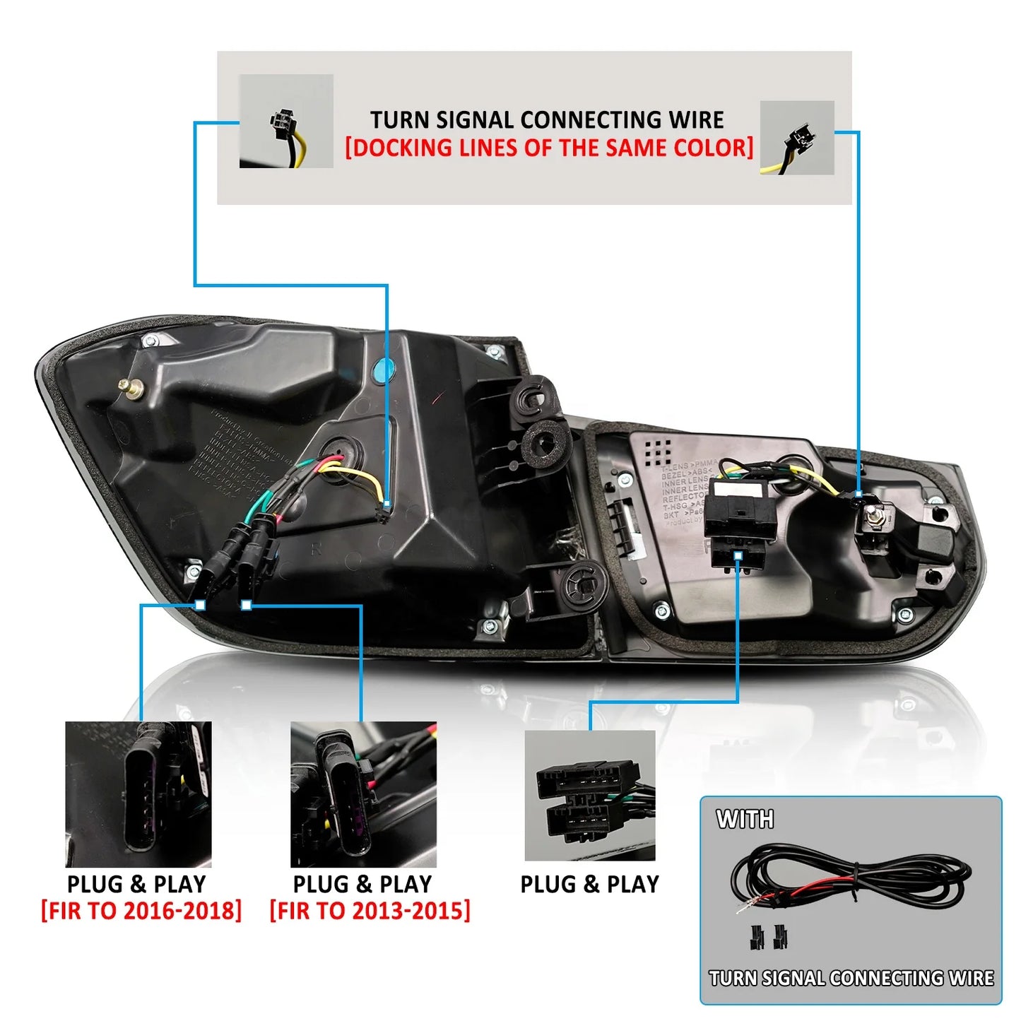 Factory Sequential Indicator Tail Lamp F35 F80 Rear lichter stecker und spielen Full LED 2012-2018 Tail lichter For  F30