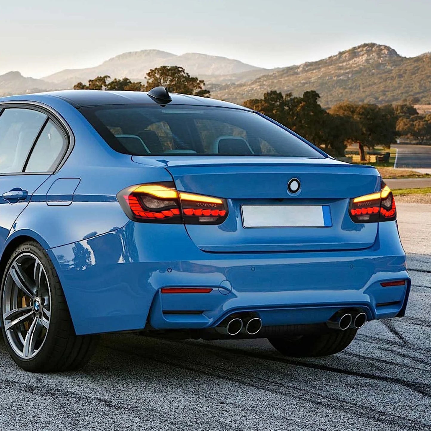 Factory Sequential Indicator Tail Lamp F35 F80 Rear lichter stecker und spielen Full LED 2012-2018 Tail lichter For  F30