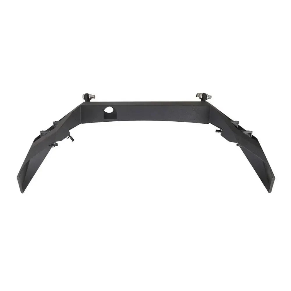 Factory Wholesale Pickups Parts Front Bumper With LED Aftermarket Steel Black Winch Bumper Guard For Tacoma 2016-2018