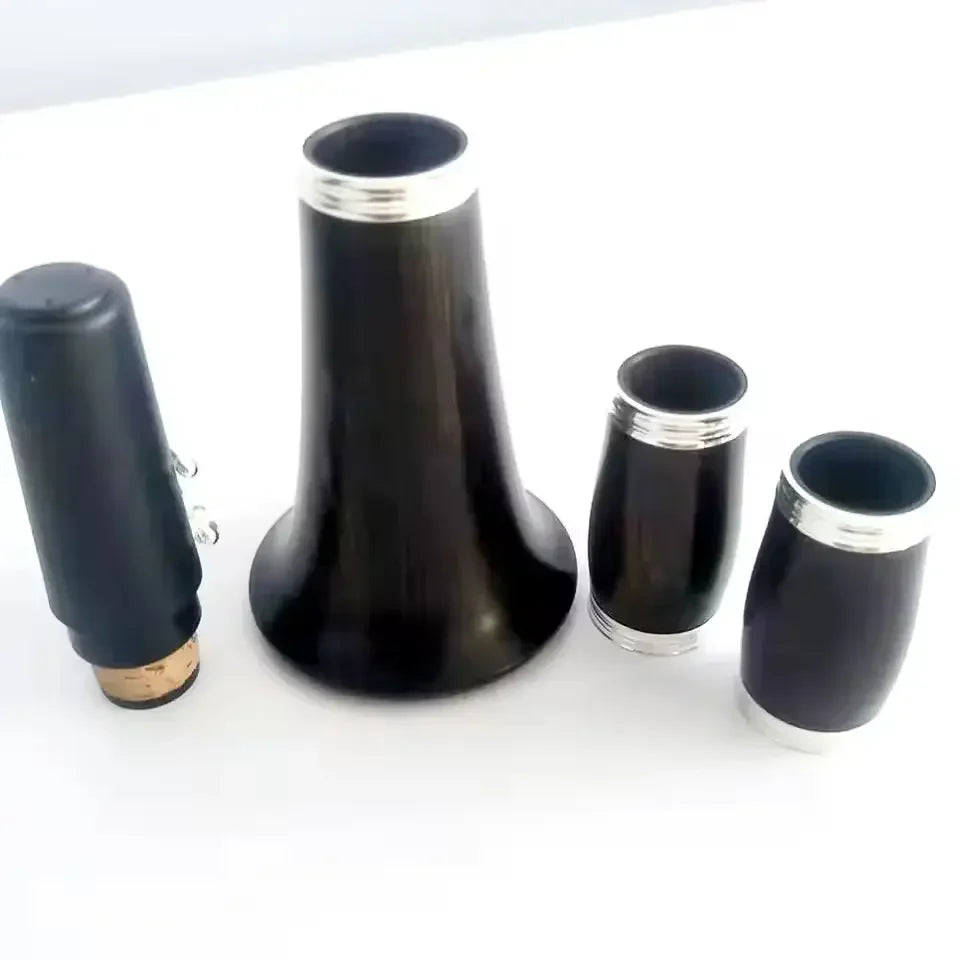 Factory ebony silver plated 17 key Bb clarinet for sale instrument