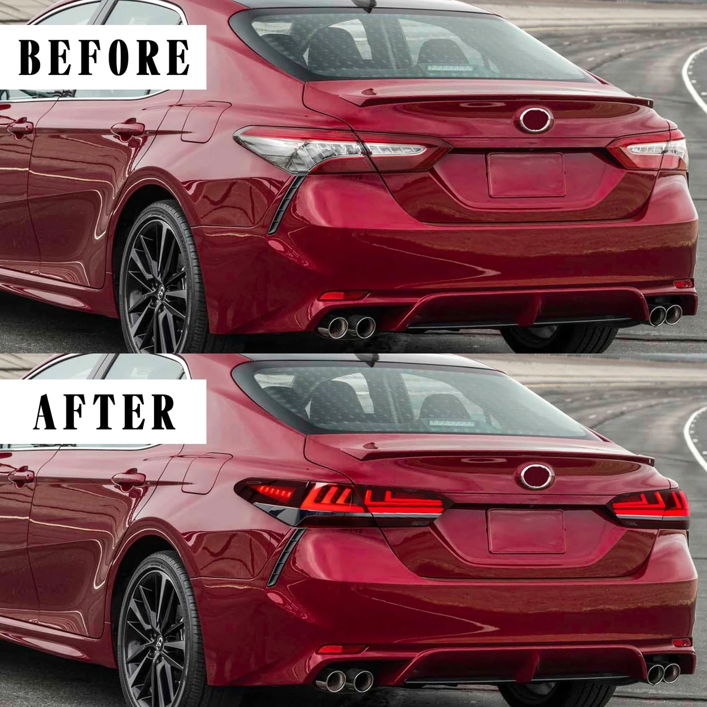 Factory für RXC LED rücklicht rücklicht montage ist kompatibel mit 2018-2020 für  Camry dynamische animation atmen