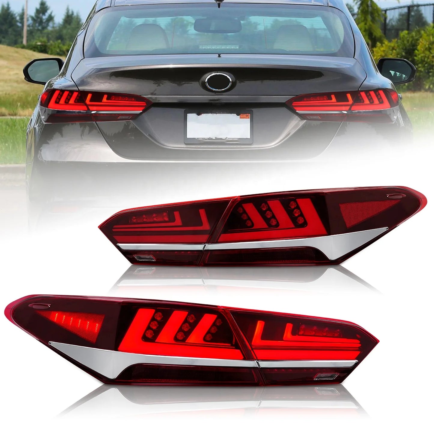 Factory für RXC LED rücklicht rücklicht montage ist kompatibel mit 2018-2020 für  Camry dynamische animation atmen