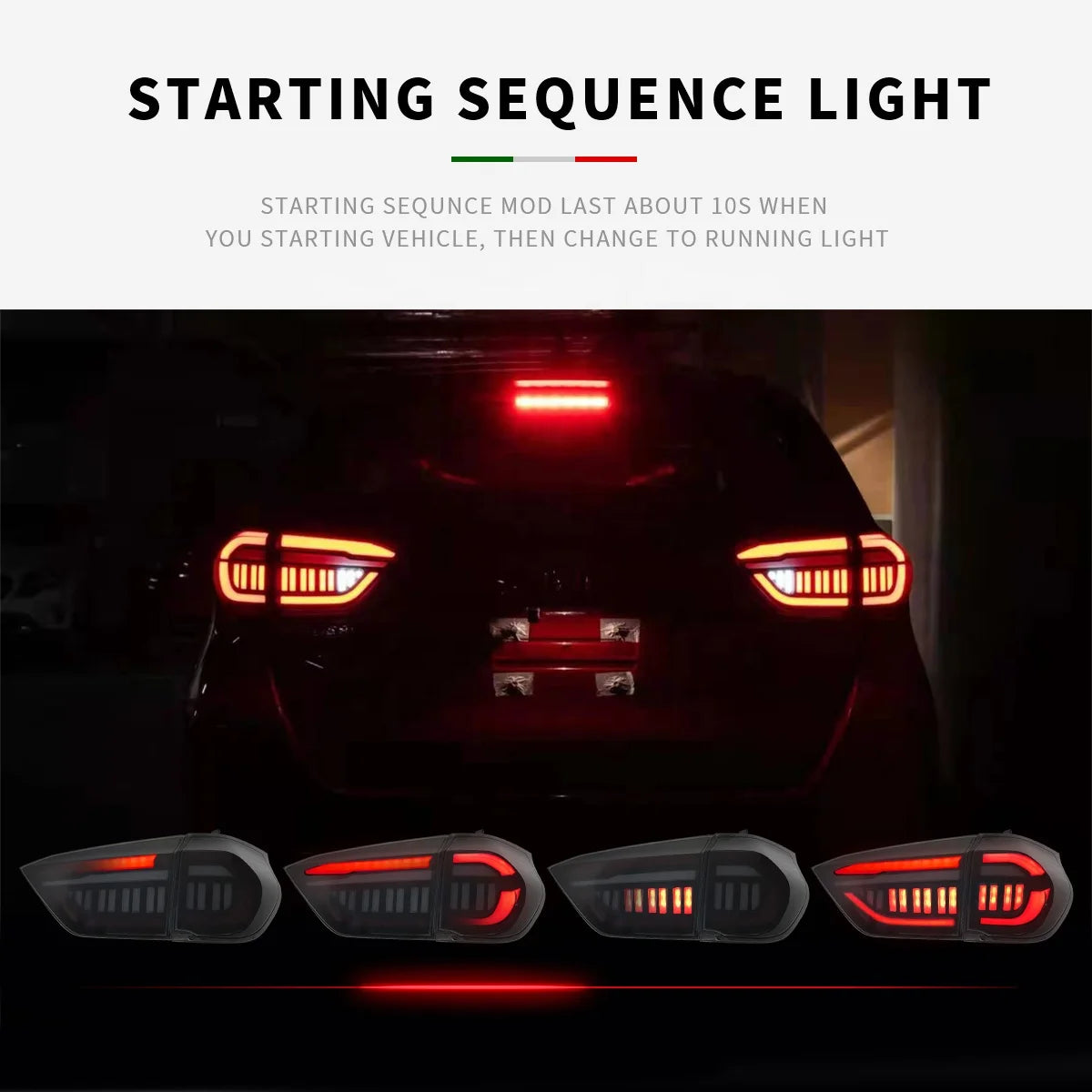 Factory led rücklicht für Jazz fit mit die ausgangs sequenz parkplatz licht 2020 2021 für honda fit rücklicht