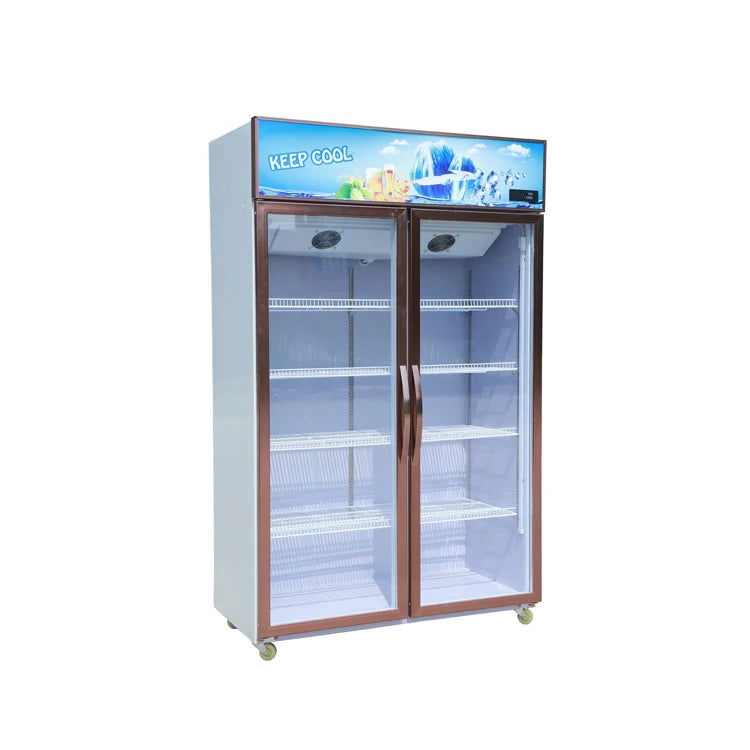 Factory outlet drink refrigerator/fridge showcase/supermarket display freezer refrigerator