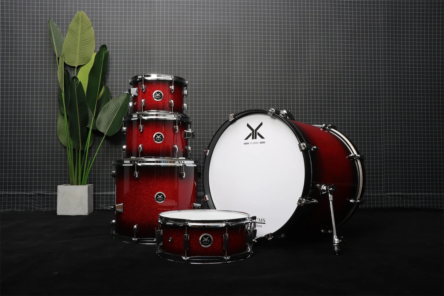 MMOOKA Factory wholesale Chinese percussion musical instruments drum kit with cymbals