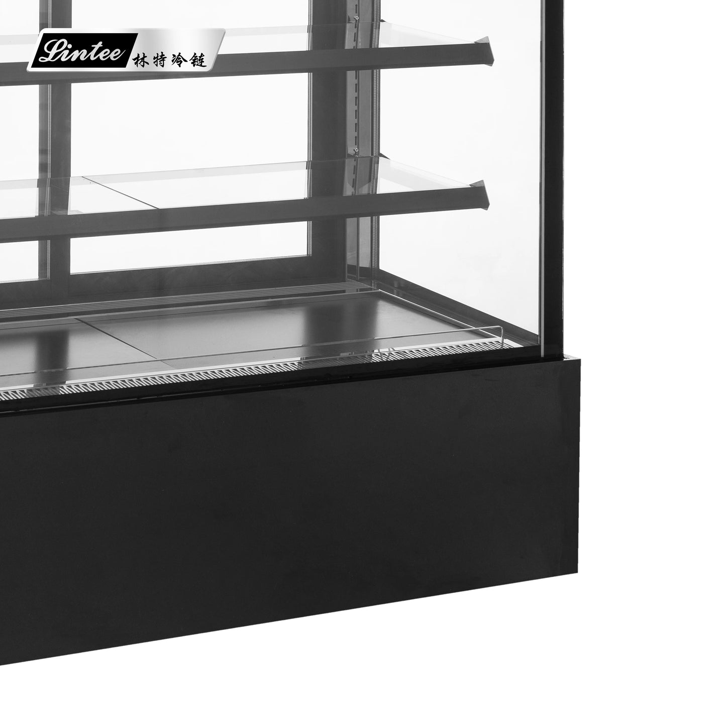 Fan Cooling Glass Door Refrigerator Bakery Display Cabinet Cake Refrigerated Showcase Cake Display Fridge