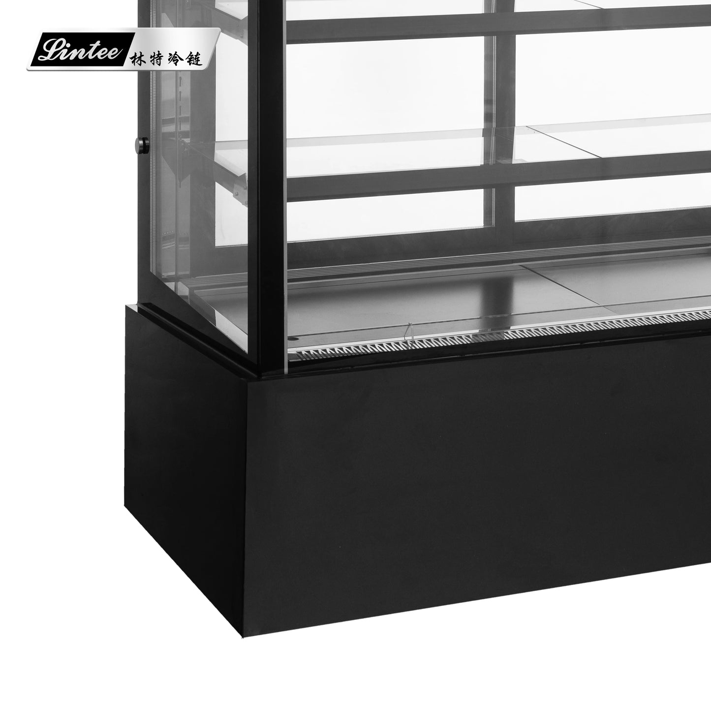 Fan Cooling Glass Door Refrigerator Bakery Display Cabinet Cake Refrigerated Showcase Cake Display Fridge