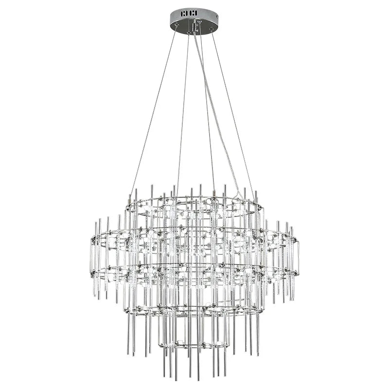 Firefly chandelier creative stainless steel living room lamp high-end atmospheric looks good for villas/duplex buildings/lobby