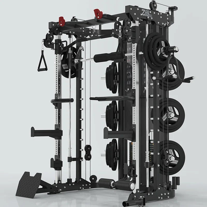 Fitness equipment, household comprehensive trainer, outdoor deep squat gantry combination trainer