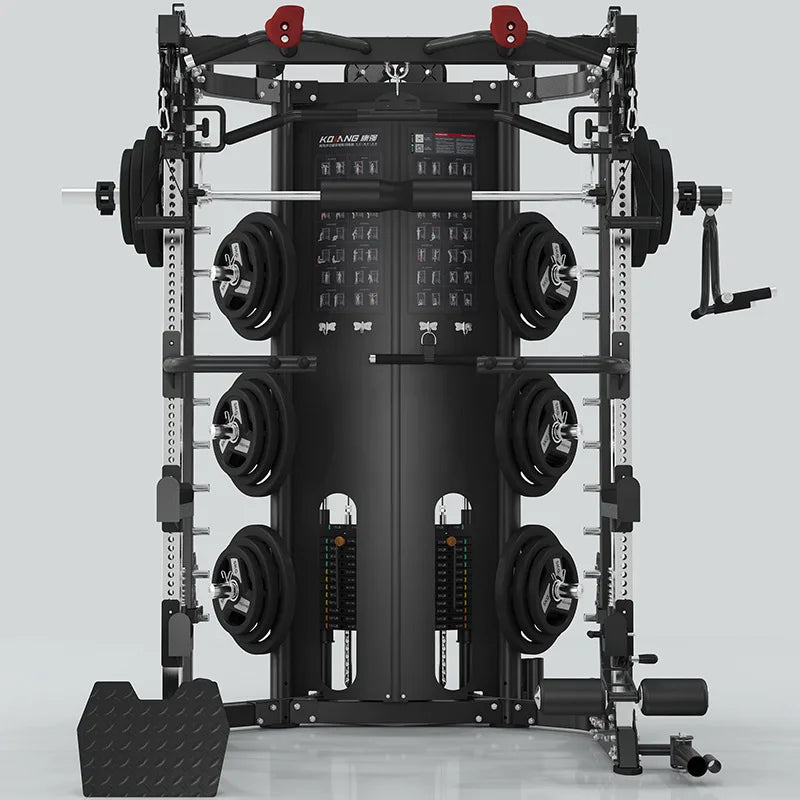 Fitness equipment, household comprehensive trainer, outdoor deep squat gantry combination trainer