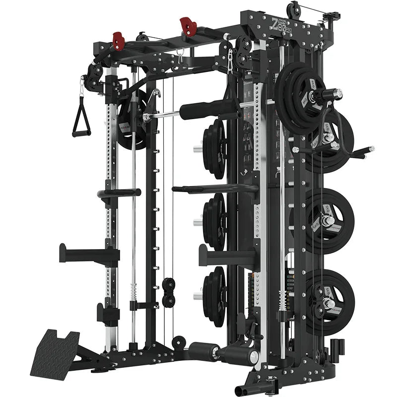 Fitness equipment, household comprehensive trainer, outdoor deep squat gantry combination trainer