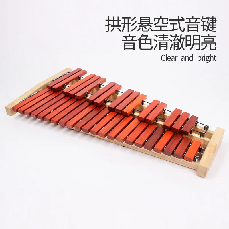 MMOOKA Fleet xylophone percussion instrument marimba professional performance level 37 key mahogany