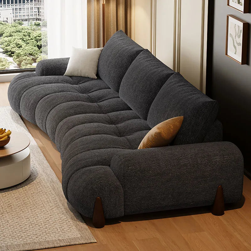 Floor Cloud Living Room Sofa Sleeper Curved Luxury Massage Lounge Couch Modular Recliner Lounge Muebles Para Casa Home Furniture