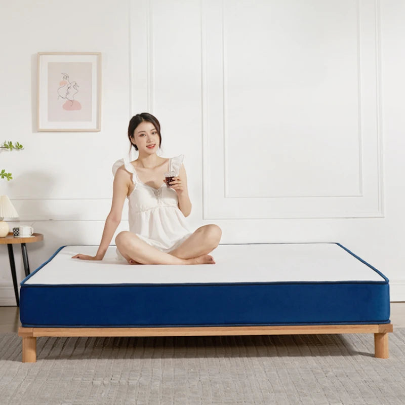 Floor Queen Folding Mattresses Foam Hard Spring Roll Foldable Bedroom Mattresses Spring Double Colchones De Cama Salon Furniture