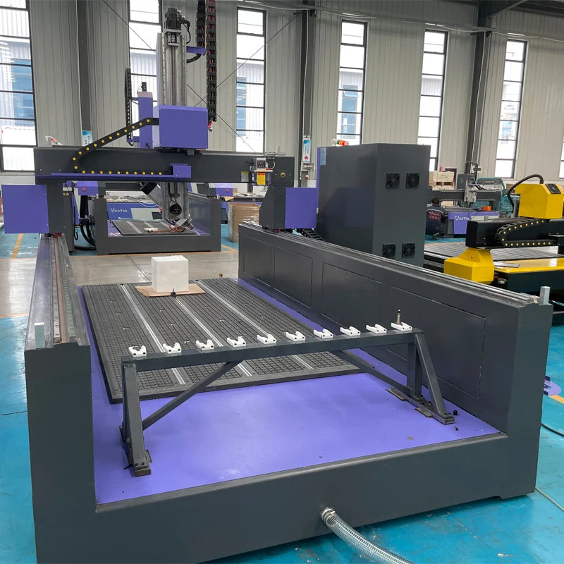 Foam Cutting CNC Router 4axis Atc EPS Statues Carving Machine with Spindle Swing 180 Auto Tool Change