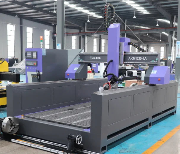 Foam Cutting CNC Router 4axis Atc EPS Statues Carving Machine with Spindle Swing 180 Auto Tool Change