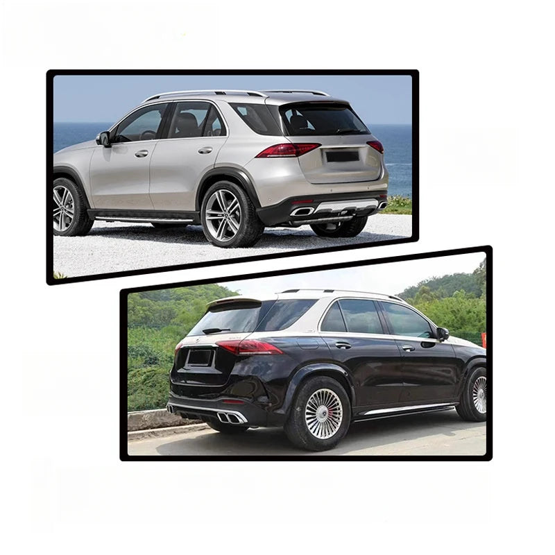 For Mercedes Benz black FRP W167 GLE53 GLE63 Body Kit 2020-2023