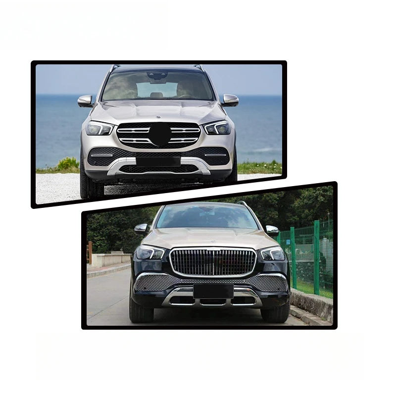 For Mercedes Benz black FRP W167 GLE53 GLE63 Body Kit 2020-2023