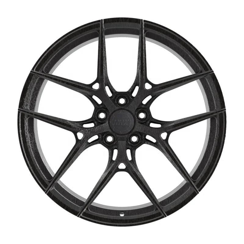 For any car  2021 Nice Design Black Machine Face 18 19 20 21 Inch 5*130 forged Wheel Rims