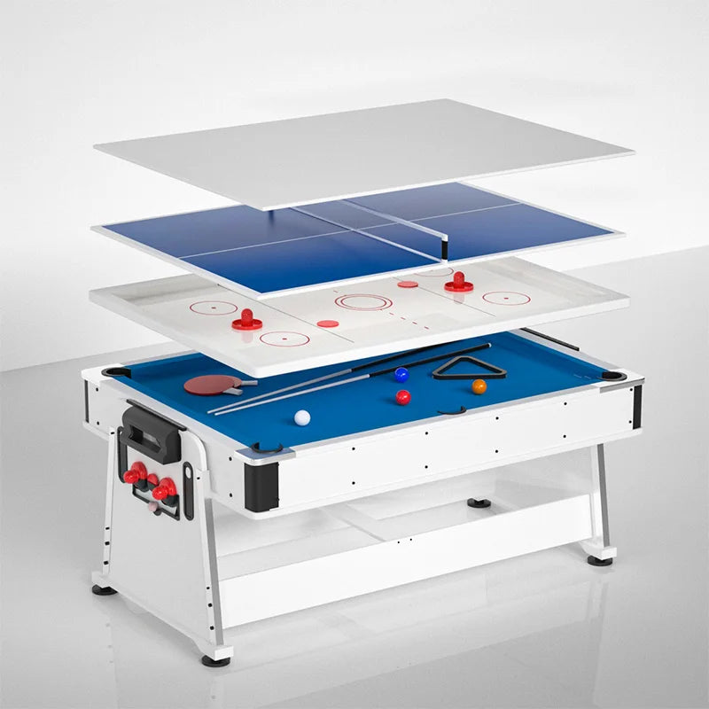 Four in One Multifunctional Billiards Table, Home Table, Small Black 8 Table, American Style