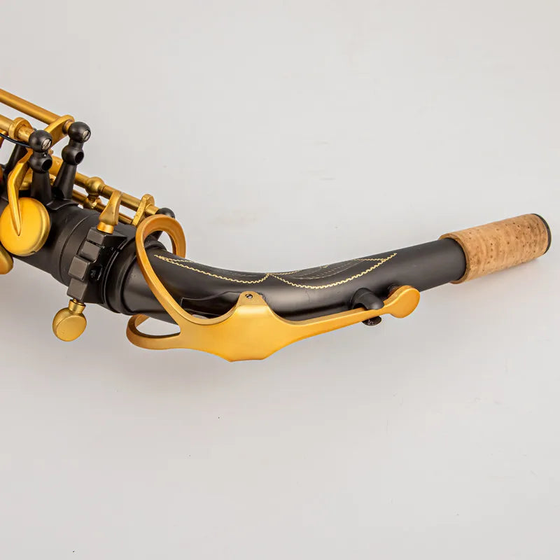 France quality SAS-R54 alto saxophone Eb black electroplating black nickel plated carved body professional Woodwind