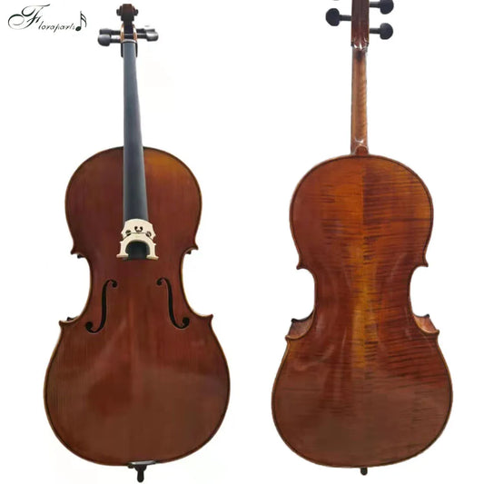 MMOOKA Free Shipping Floraparts 4/4 Cello Copy Antonio Stradivarius 1716 100% Handmade Solid Wood Maple Spruce Top Grade Fitting FPVC02