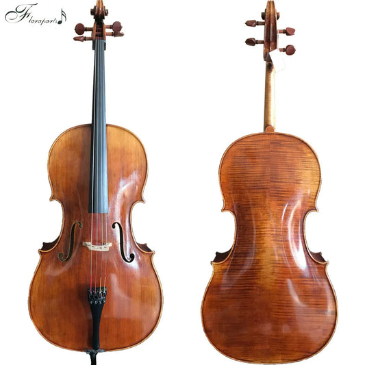 MMOOKA Free Shipping Floraparts 4/4 Cello Copy Antonio Stradivarius 1716 100% Handmade Solid Wood Maple Spruce Top Grade Fitting FPVC05