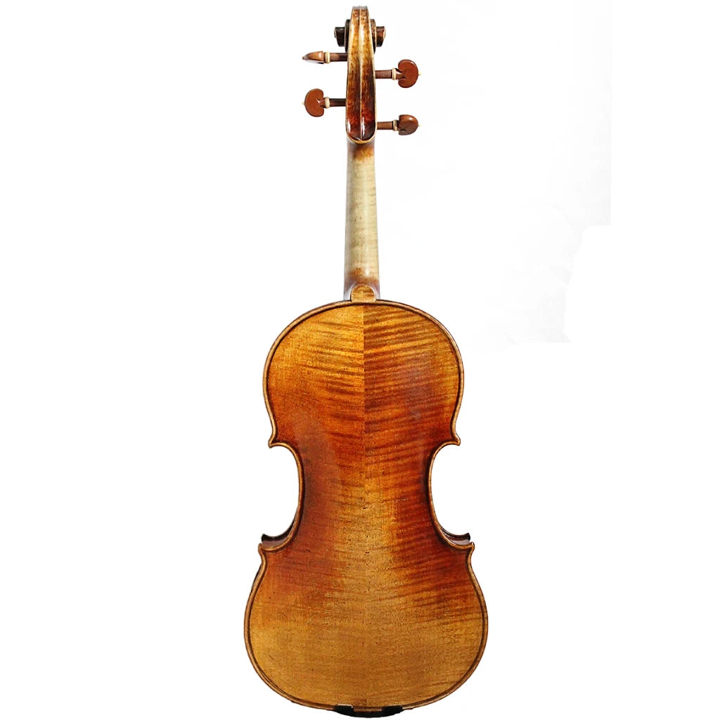MMOOKA Free Shipping Master Violin 4/4 Guarneri Del Gesu Cannon II 1743 100% Handmade Oil Varnish With Pernambuco Bow Foam Case FPVN05