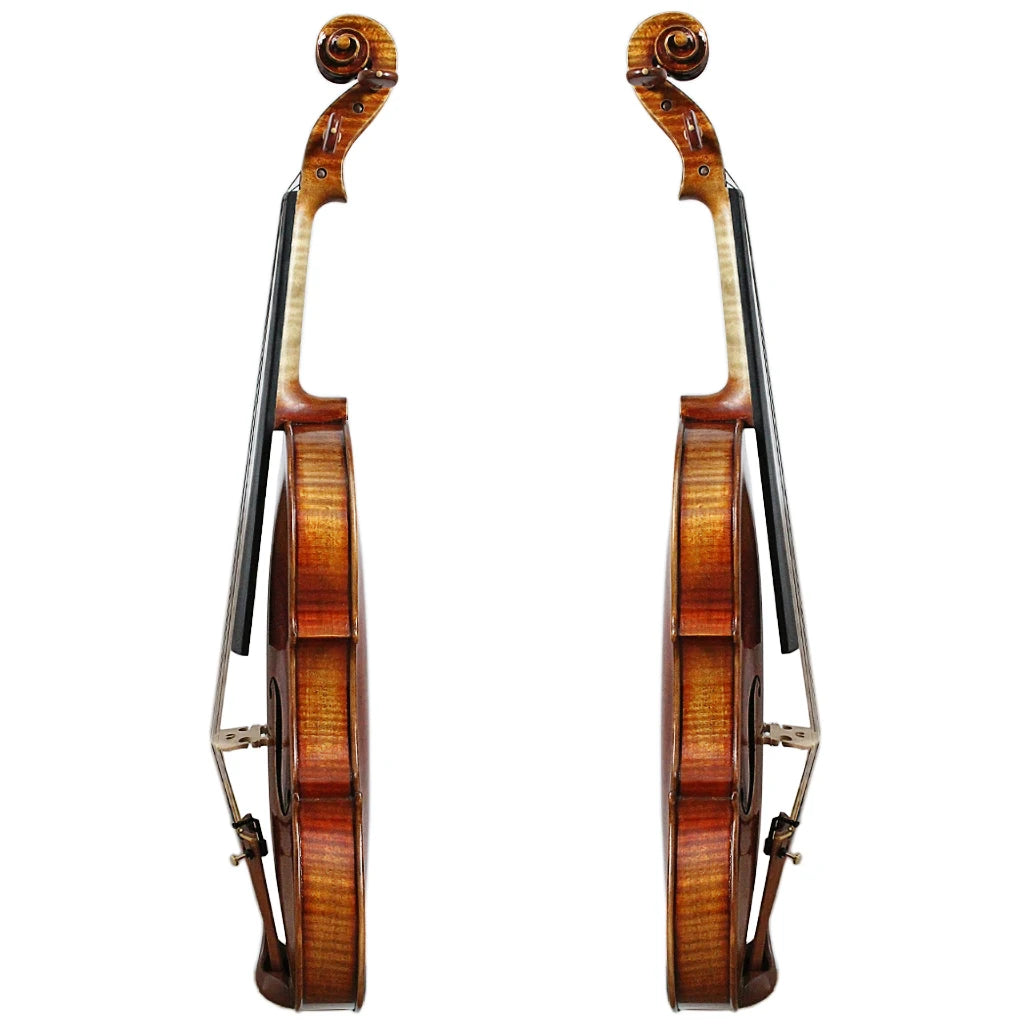 MMOOKA Free Shipping Master Violin 4/4 Guarneri Del Gesu Cannon II 1743 100% Handmade Oil Varnish With Pernambuco Bow Foam Case FPVN05
