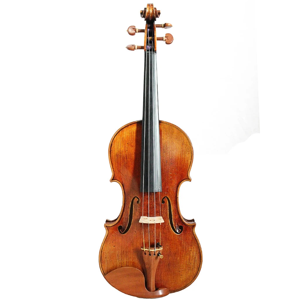 MMOOKA Free Shipping Master Violin 4/4 Guarneri Del Gesu Cannon II 1743 100% Handmade Oil Varnish With Pernambuco Bow Foam Case FPVN05