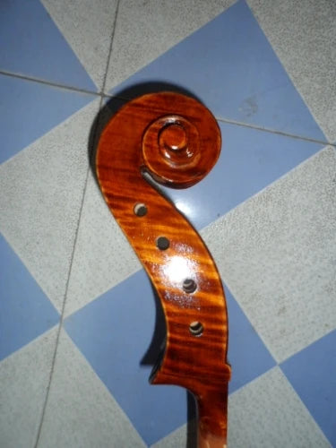 Free shipping high Quality Solid wood Handmade Cello 4/4 3/4 Stringed Instruments Portable gross Cello Natural grain Violoncello