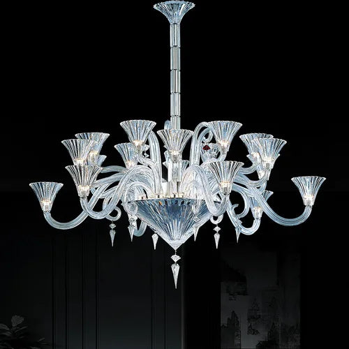 French crystal lamp, luxury villa candle, private room lamp, living room lamp, dining room, bedroom, study chandelier