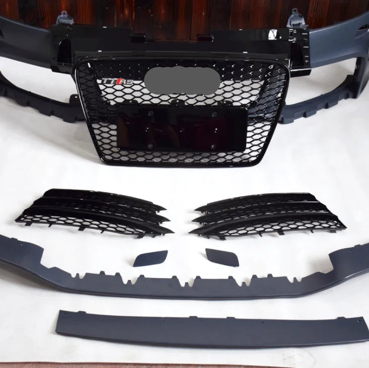 Front stoßstange mit Kühlergrill für  TT Upgrade  TTRS Style Auto Stoßstange Karosserie Kit 2008-2014