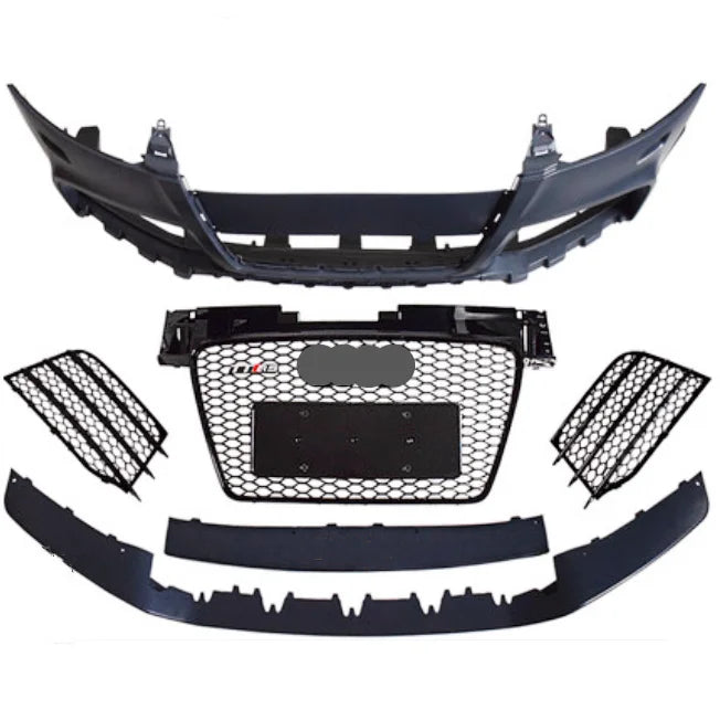 Front stoßstange mit Kühlergrill für  TT Upgrade  TTRS Style Auto Stoßstange Karosserie Kit 2008-2014