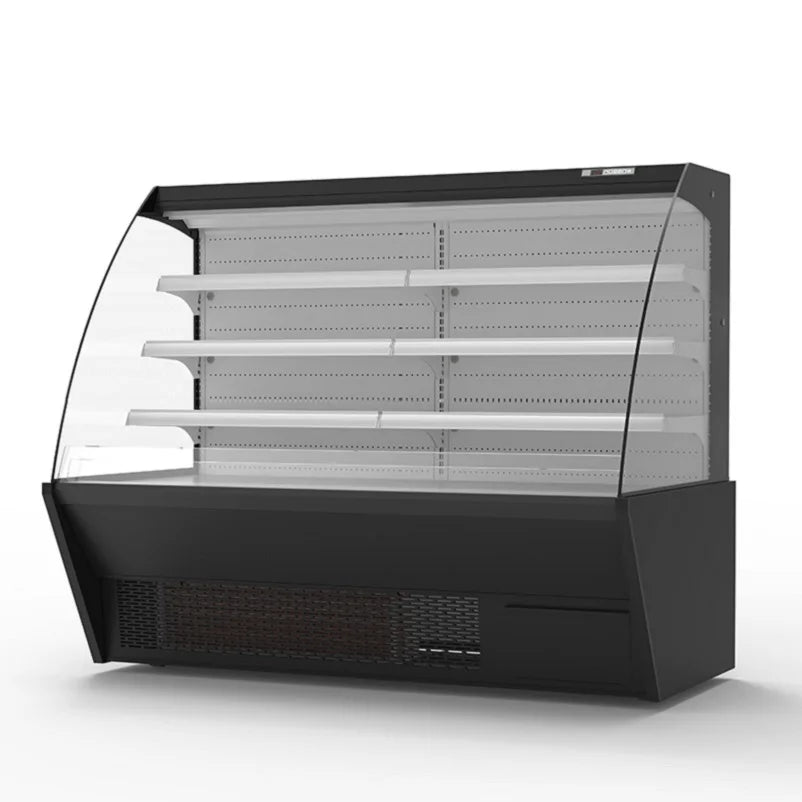 Fruit Vegetable Milk Front Open Display Fridge Supermarket Freezer Cabinet Commercial Refrigerator