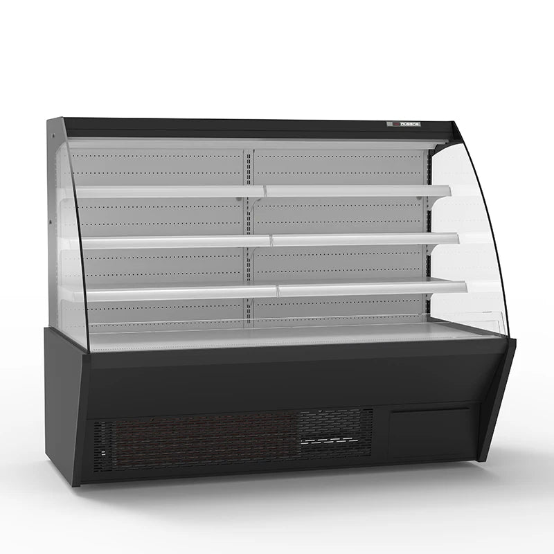 Fruit Vegetable Milk Front Open Display Fridge Supermarket Freezer Cabinet Commercial Refrigerator