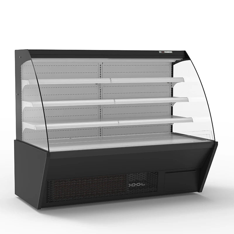 Fruit Vegetable Milk Front Open Display Fridge Supermarket Freezer Cabinet Commercial Refrigerator