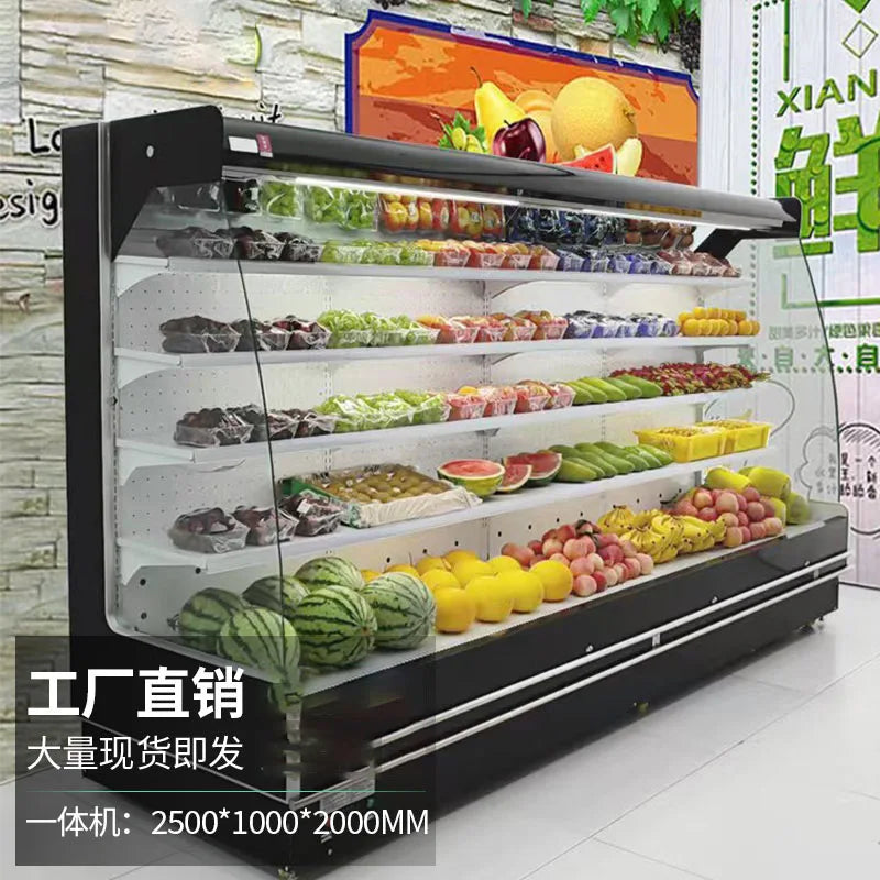 Fruit preservation display cabinet, air-cooled Spicy Hot Pot cabinet, beverage cabinet, supermarket commercial freezer