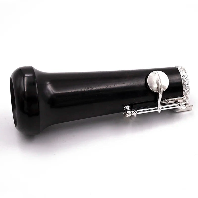 MMOOKA Full-automatic outfit oboe C key Professional Bass Clarinet ebony wood rosewood,Silver gold plated keys and parts