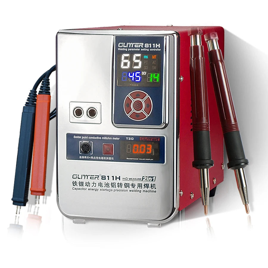 GLITTER 811H Lithium iron power battery Aluminum copper battery spot welding machine aluminum nickel welding equipment