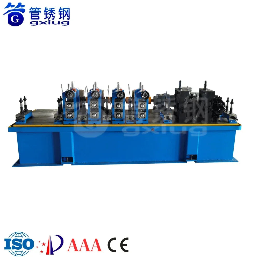 GXG Technology Stainless Steel Automobile Oil Pipe Exhaust Tube Welding Equipment Line