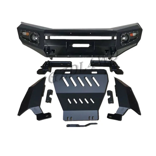 GZDL4WD Pick Up Truck Accessories Steel Bumper For Np300 2015-2022 Bull Bar Bumper Auto Body System